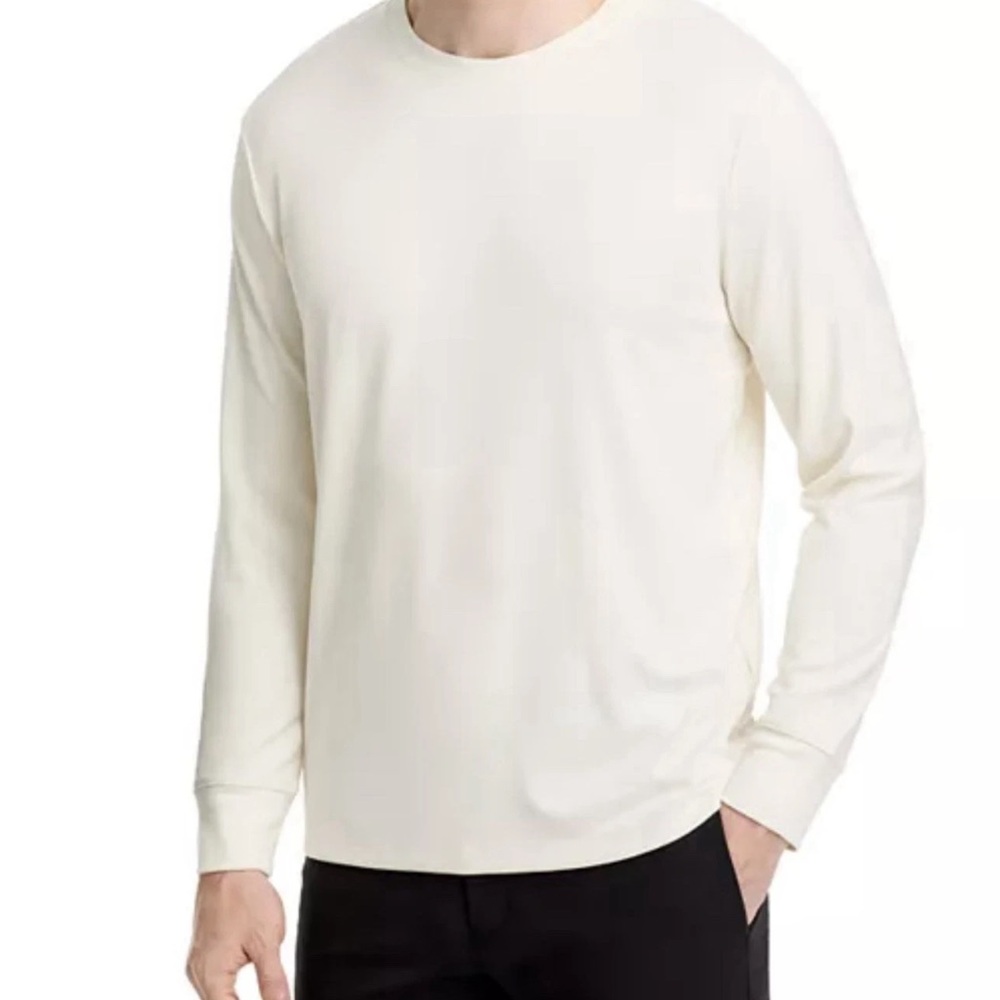 Theory Men's Off-White Long Sleeve Shirt